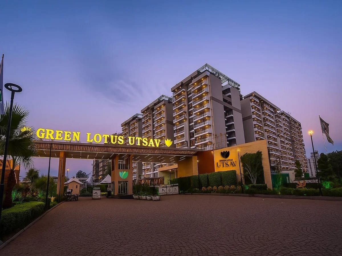 3BHK Flat For Rent in Green lotus utsav , Zirakpur