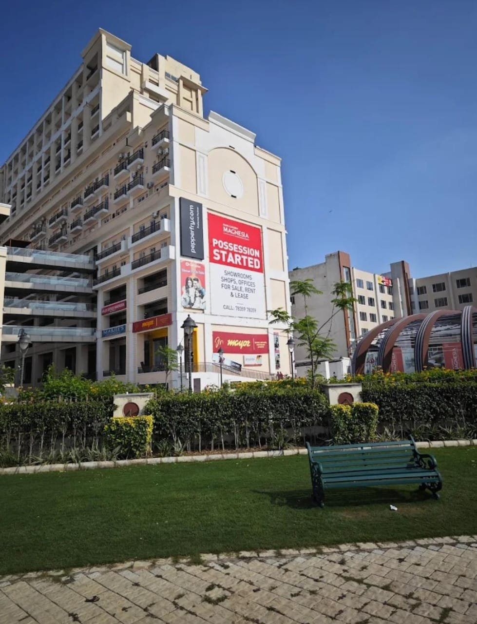 Office Space Available for Rent in Maya Garden Magnesia, Ambala Chandigarh Highway, Zirakpur