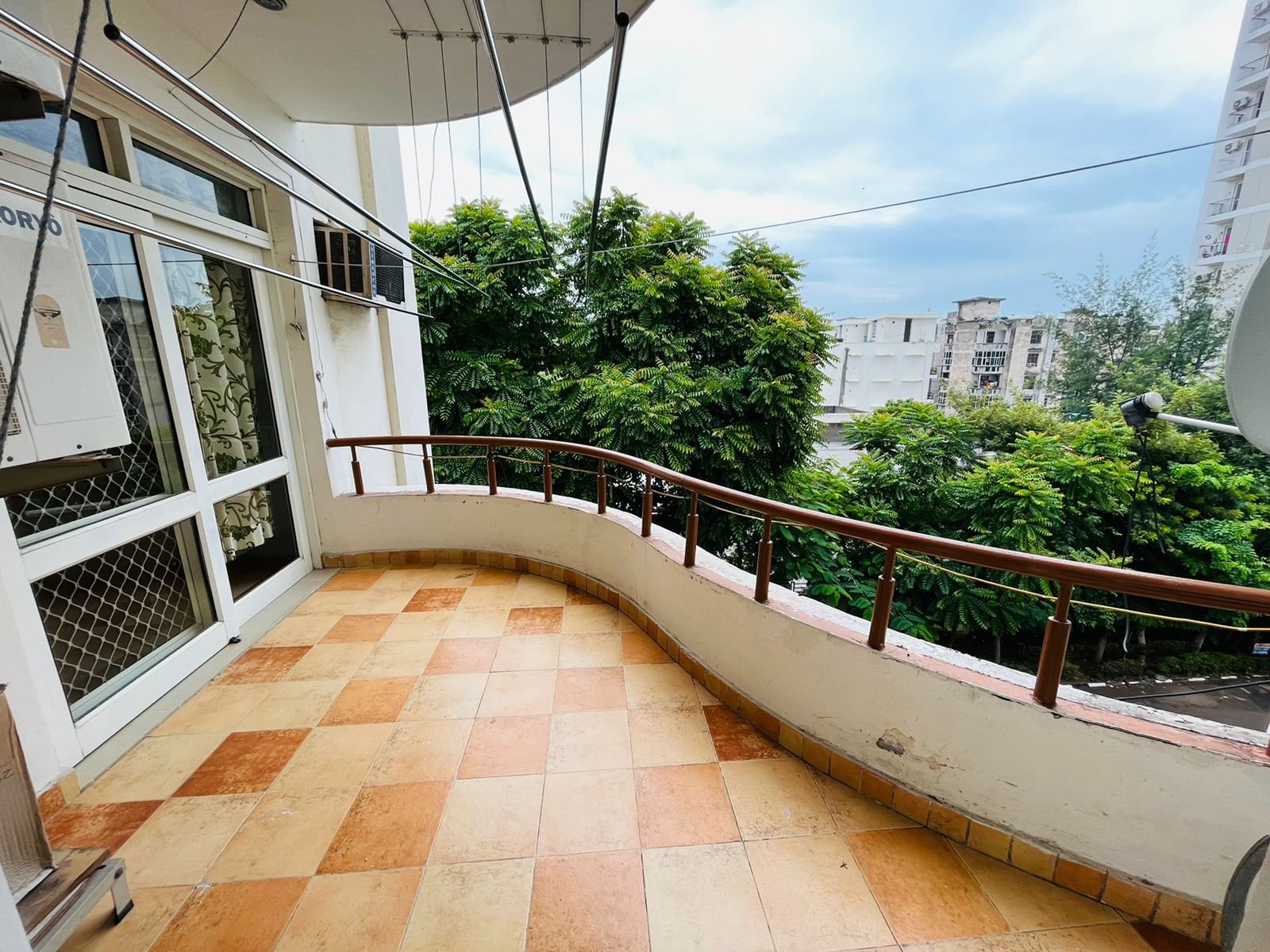2 BHK Furnished Flat for rent in Nirmal Chayya Society Zirakpur Near BY Chandigarh